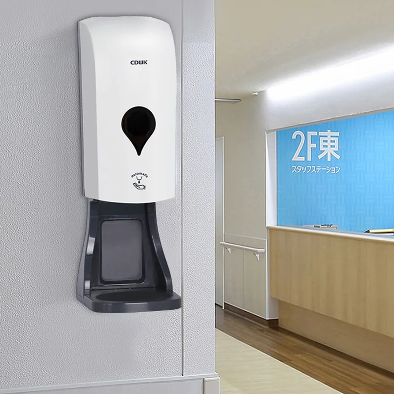 CDWK New arrival hospital 1000ml foam dispenser electric liquid soap dispensers