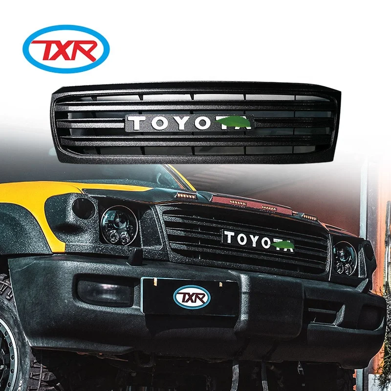 TXR Exterior Auto Parts Accessories Window Visor Bonnet Guard Roof Search Light Fender Flare FOR TOYOTA LAND CRUISER 100