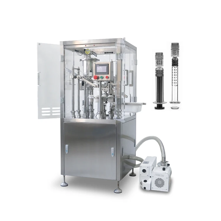 GZB100 предварительно заполняющий стеклянный шприц, машина для наполнения и закрытия