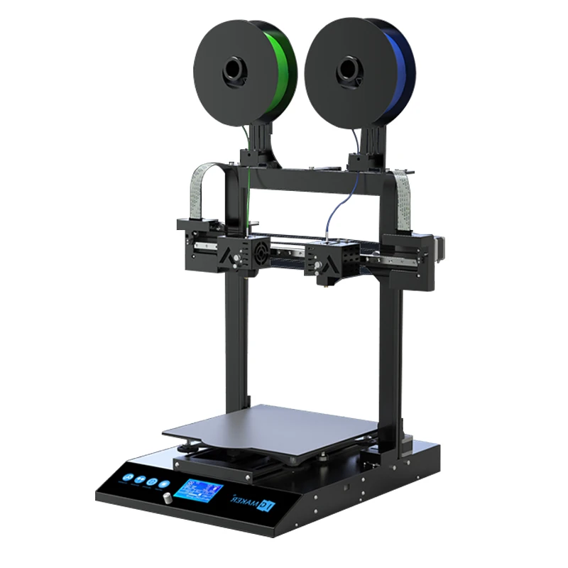 Купить Китай, для домашнего использования, два сопла, двойной экструдер, набор «сделай сам», быстрая мини-модель, машины для игрушек, 3d принтер