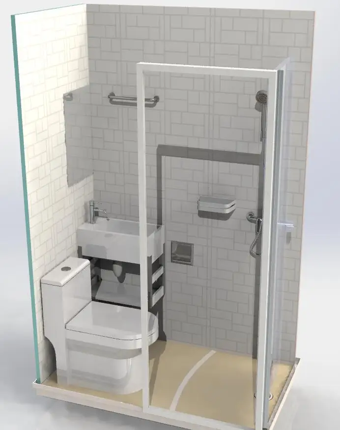 bathroom shower curtain