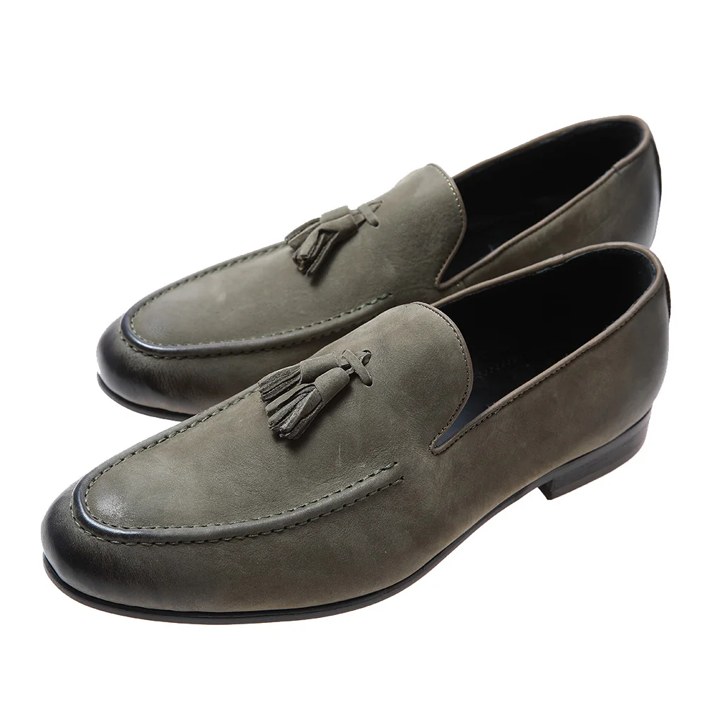 Classical Moccasins casual cool leather loafers comfortable dress gentlemen men loafer shoes