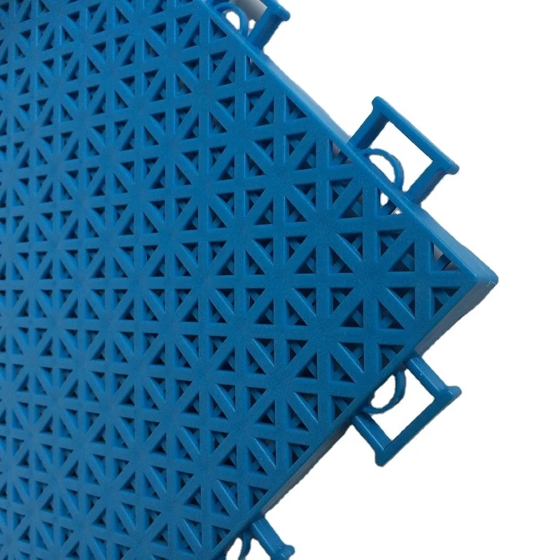 Plastic pp suspended futsal and basketball court sports Flooring tiles