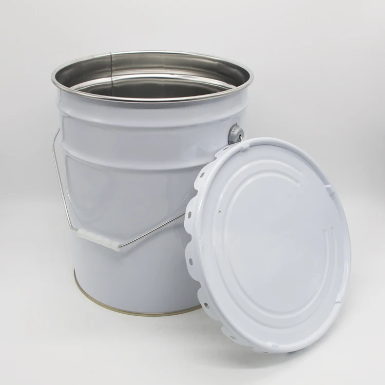Wholesale Printed 5 gallon Empty Steel Drums Metal Pails Chemical 20 Liter Paint Bucket