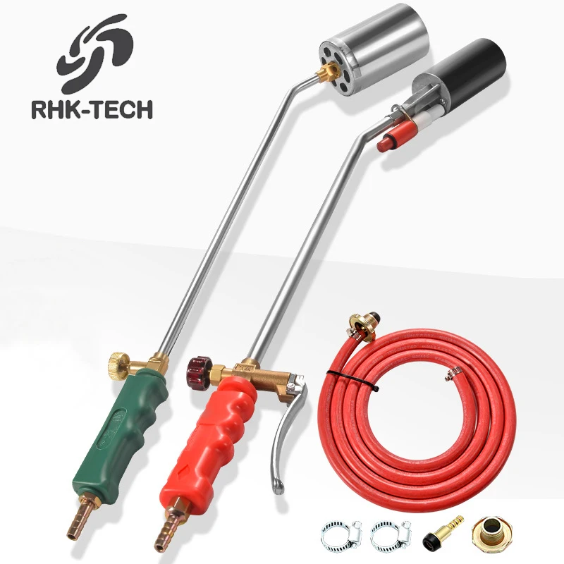 Портативный ручной газовый сварочный факел RHK горелка для сорняков сварки