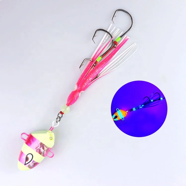 100g 150g 200g 250g 300g 400gLuminous Fishing Lures Jigs Slow Pitch Jig Lure Wholesale Large
