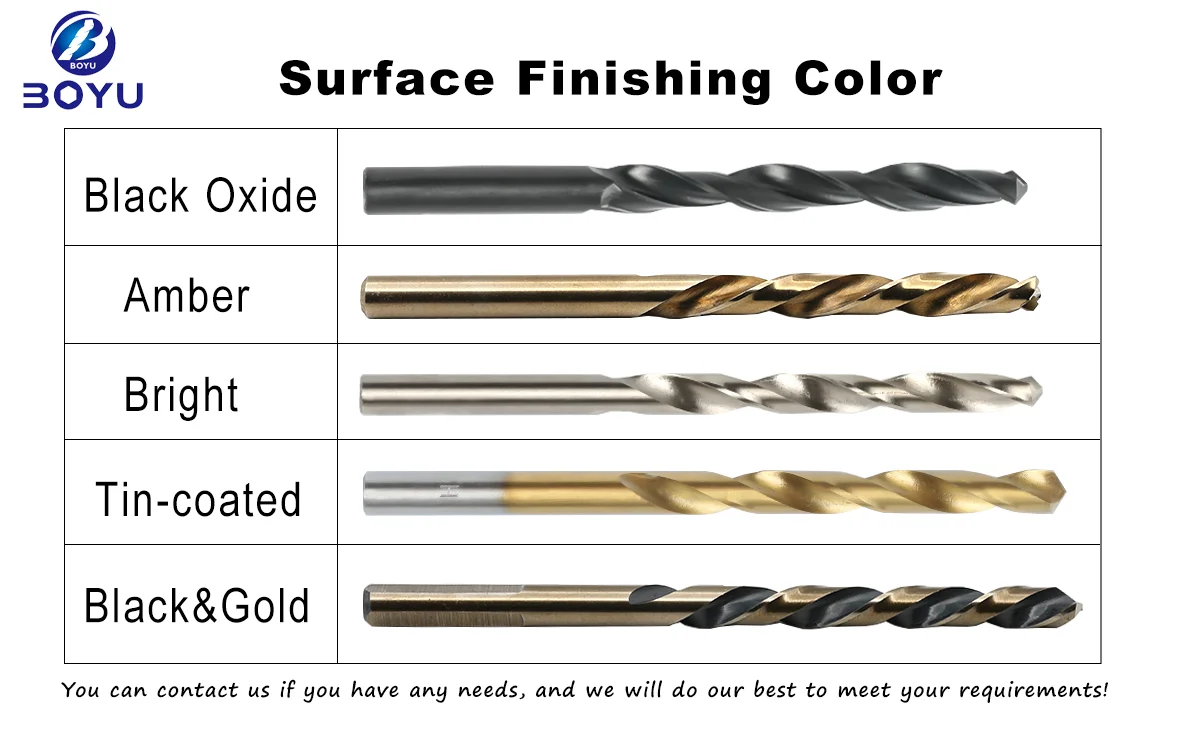 DIN338 сверла по длине HSS Полностью заземленные и рулонные кованые спиральные с луженым покрытием для