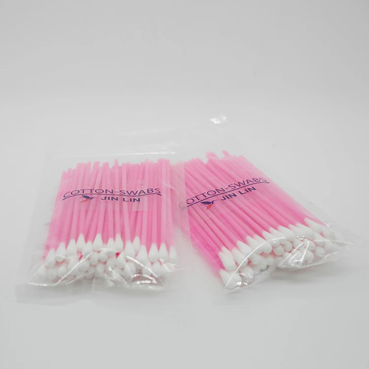 Popular Manufacturer Hot-selling Extra Tip Pointed Purple Cotonetes 50 Dabbing Q Tips Swabs Cotton Buds