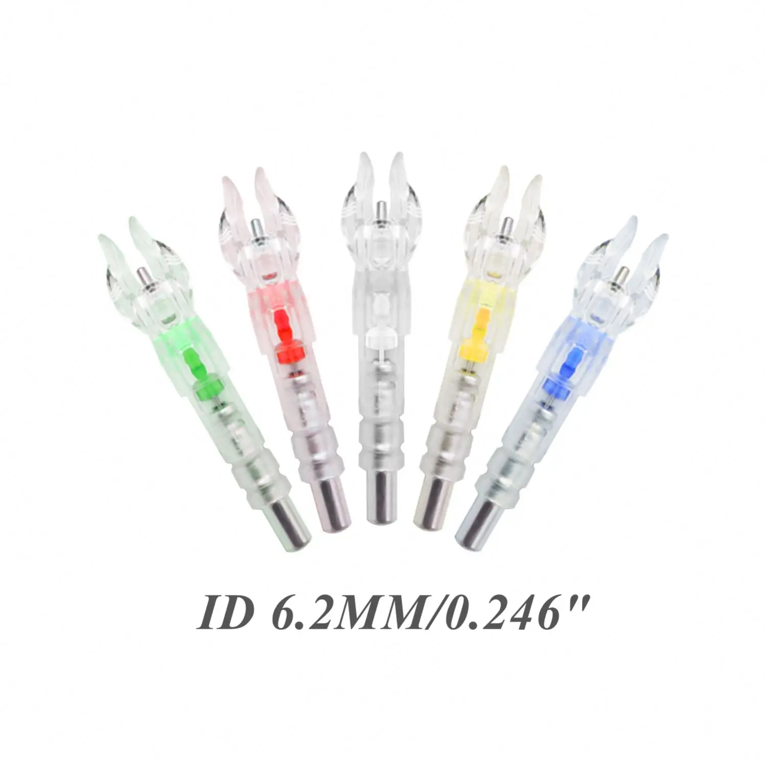 LED Lighted Nock Automatically Battery Archery Hunting Accessories Plastic Archery Arrow