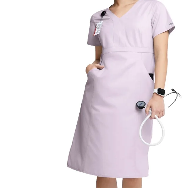 OEM Wholesales Medical Hospital Uniform Doctors Nurses Men Women nurse scrub uniforms