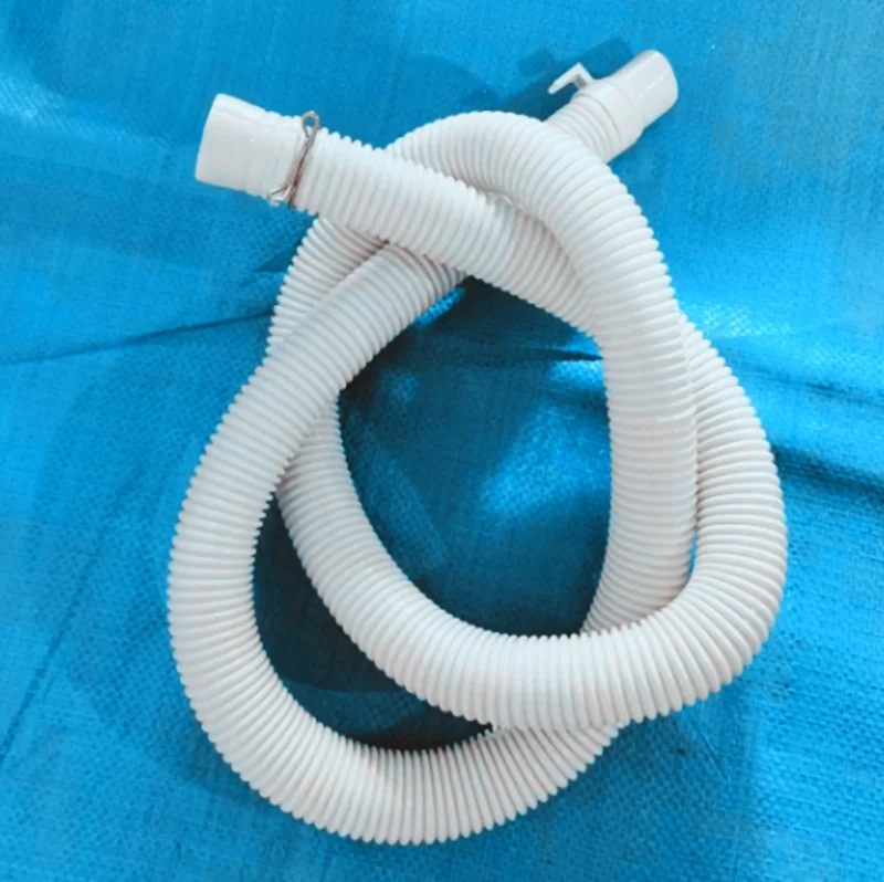 High quality washing machine hose drain flexible durable white and green drain hose for washing machine