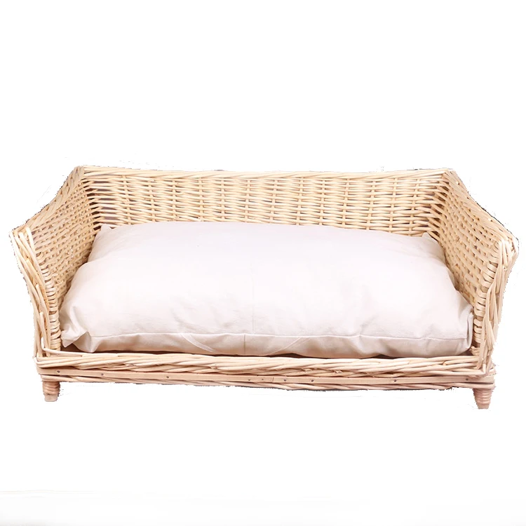 Renel Wholesale  Willow Wicker Luxury Dog Pet Bed