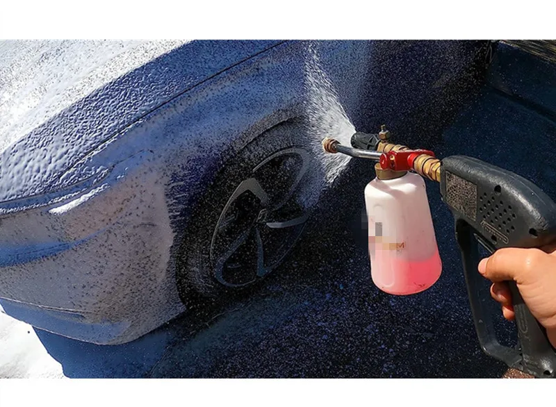 SHAN DUN 2023 Newest Pressure Washer Double Tip Attachment for Spray Gun,Snow Foam Cannon,Twin Lance Sprayer Combo Attachment