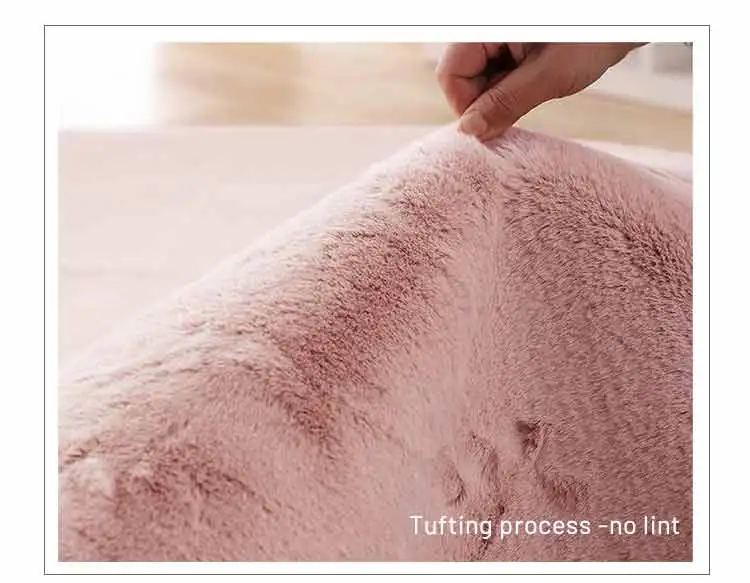 TaiFo Factory Supply Sofa Floor Rugs Living Room Large Area Rugs Faux Sheepskin Fur Area Rugs and Carpet