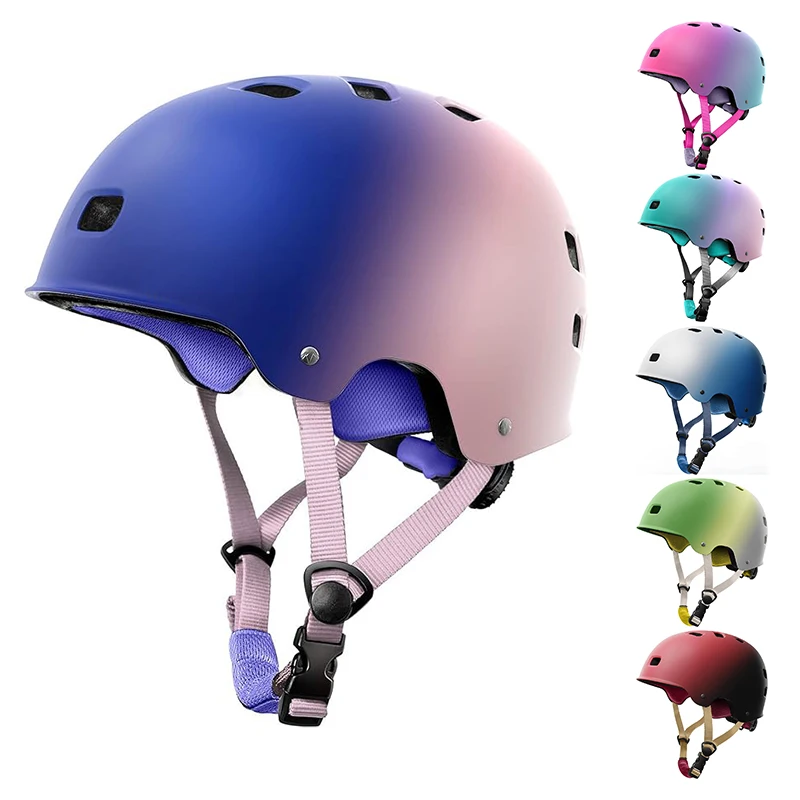 Wholesale Kids Bike Helmet Best Bicycle Helmet For Muti-Sport Cycling Riding Ebike Helmet With Skateboard Electric Scooter