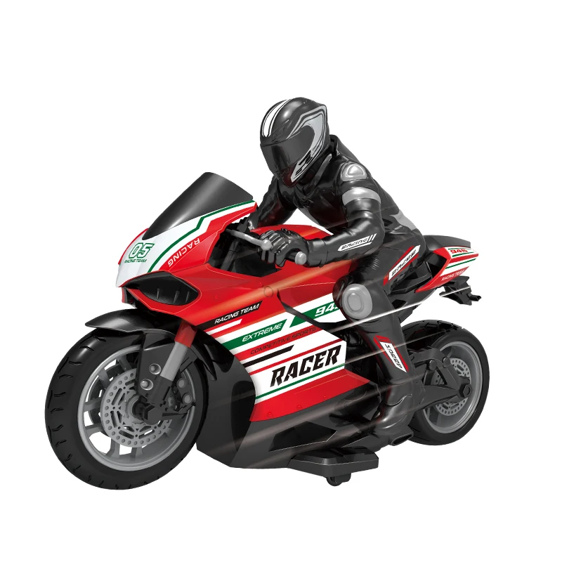 Wholesale High Quality 1:10 Motorcycle Scale Model 4 Ch High Speed Rc Motorcycle Stunt Toys For Children Gift