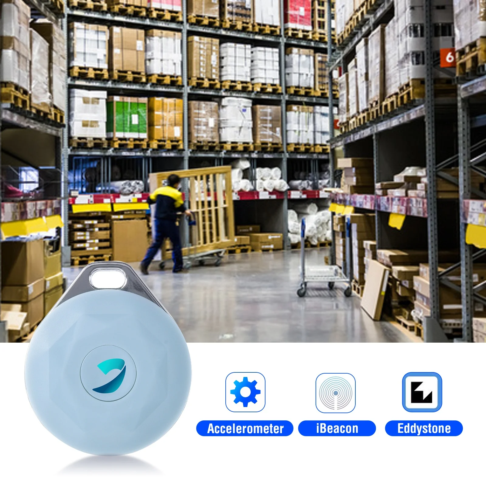 
SCiE8 & STiE7 UUID/UID/URL programmable iBeacon card and wearable BLE people tracking iBeacon tag 