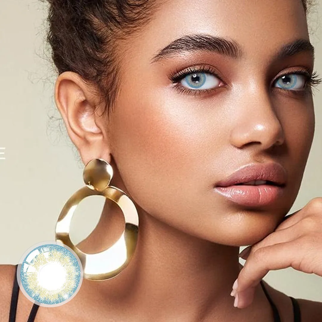 DSY2 Very Popular Green Yellow Brown Color Lens Hot Selling Wholesale Price Monthly New Arrival Color Contact Lens