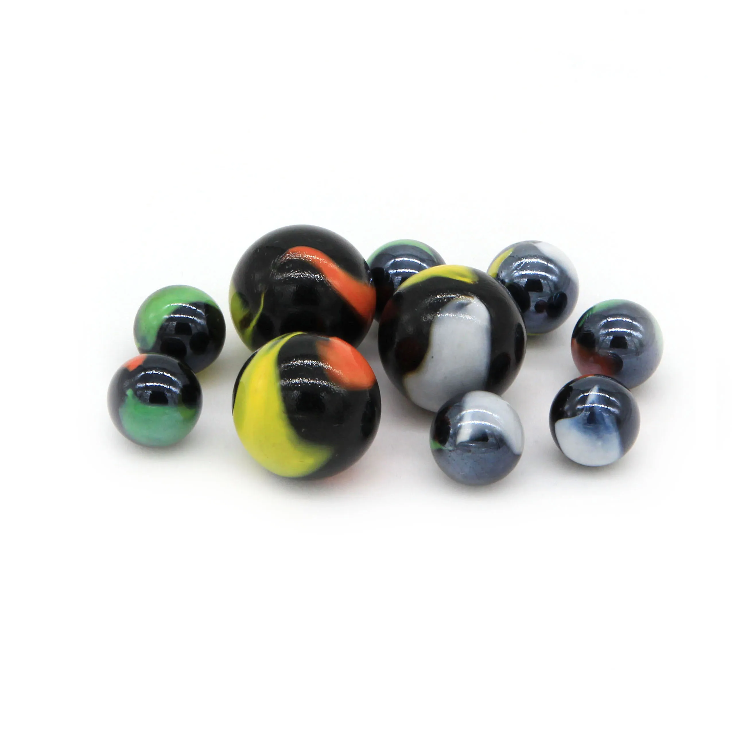 Aobang funny games 14mm 16mm 25mm Glass Marbles Game Ball for children