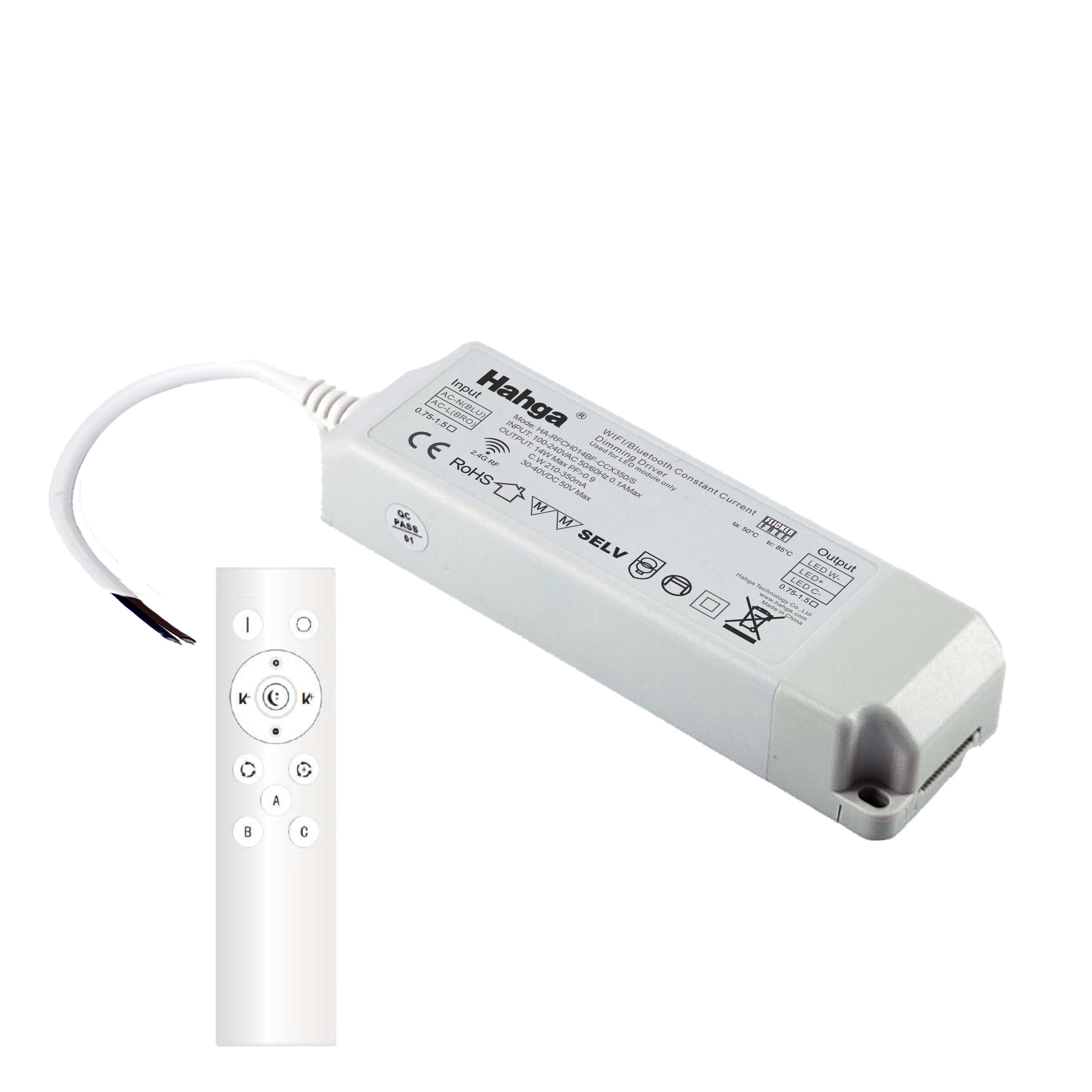 40w 2.4g RF2.4G Wireless zll zha wifi wireless smart led dimmable driver constant current 700ma