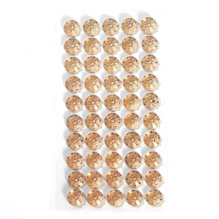 Rhinestone Stickers AB Crystal Adhesive Wholesale Acrylic Sticker For Kids DIY