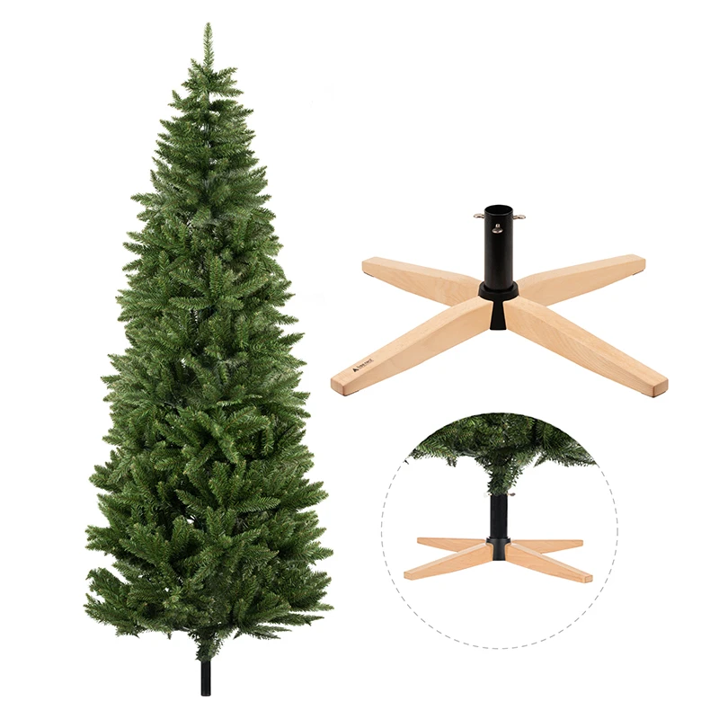 American style  christmas 6.5ft 7.5ft mixed pine christmas tree artificial christmas tree with stands for home decoration