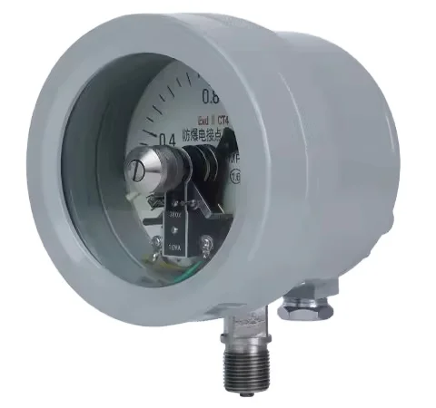 YTX-100B/160B взрывозащищенный Электрический контактный манометр ExdIICT4/BT6 импульсный сигнал