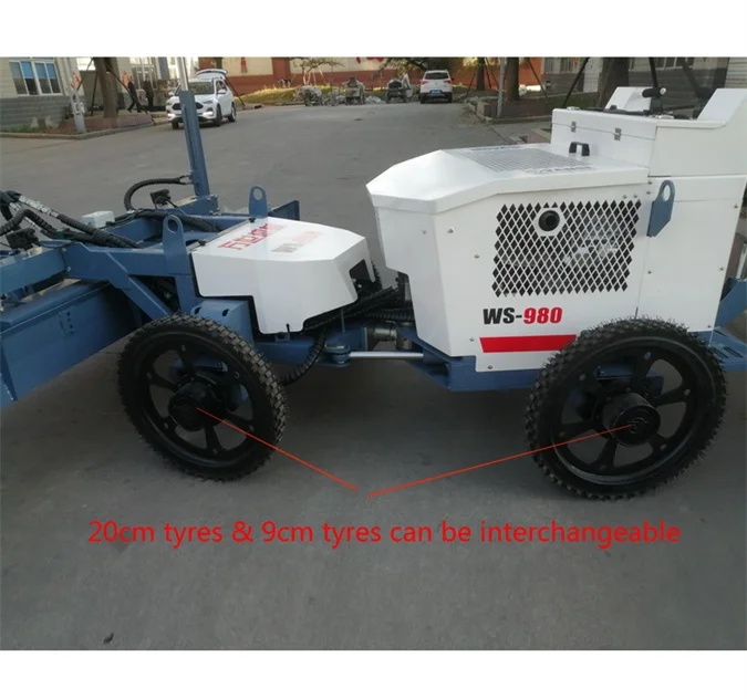 Best Price Four Wheel Concrete Laser Screed Machines For Sale
