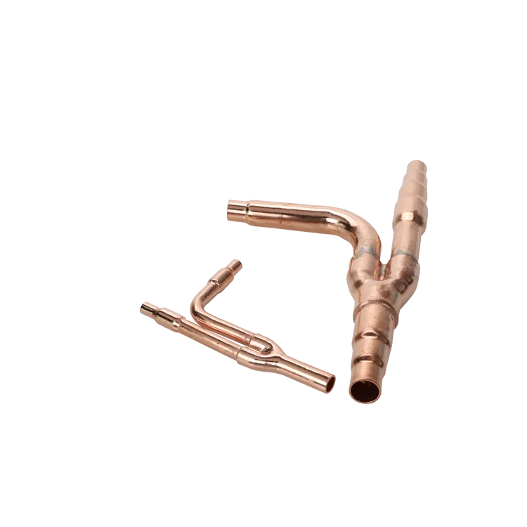 HENGSHI Refnet Copper Branch Pipe Fitting for Daikin Hitachi Midea VRV Air-Conditioning System