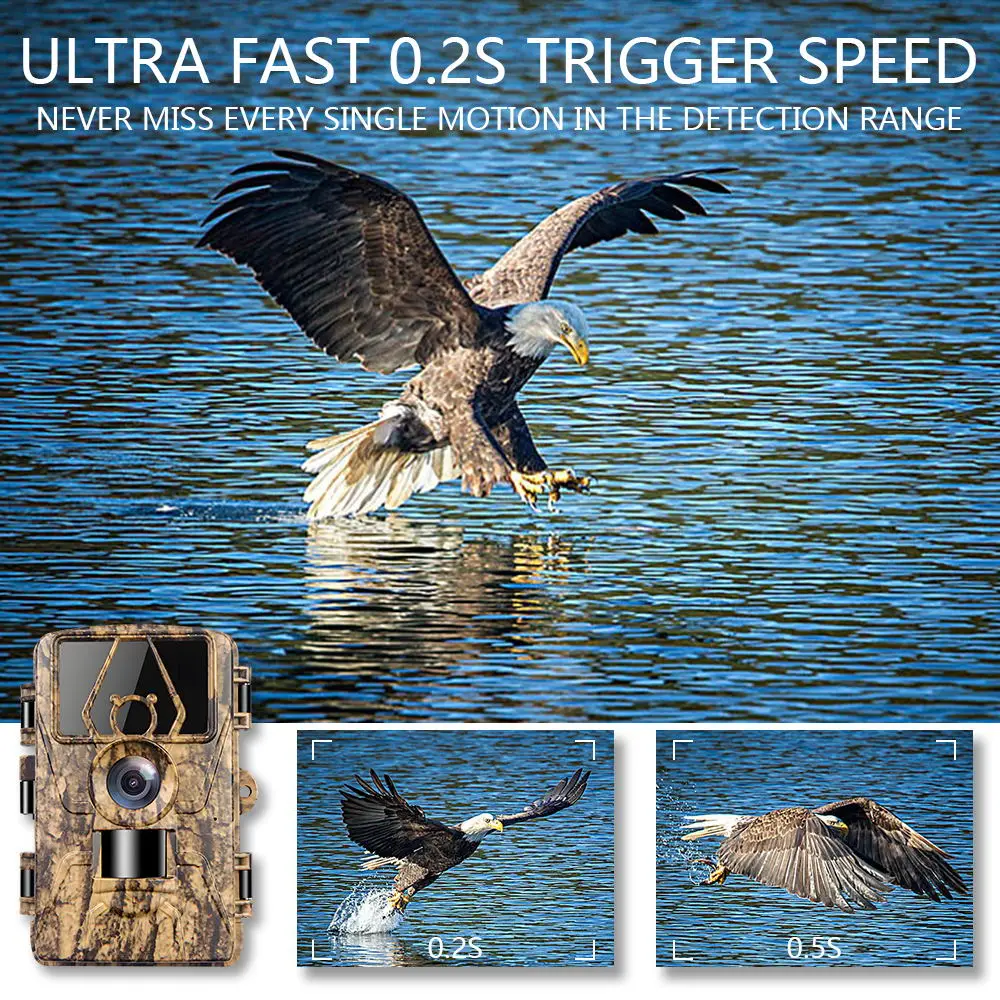 LASERSHOT 2024 8K Professional Wildlife Hunting Game Wild Camera Wildcamera Photo Trap Wildkamera Trail Cam Trailcam