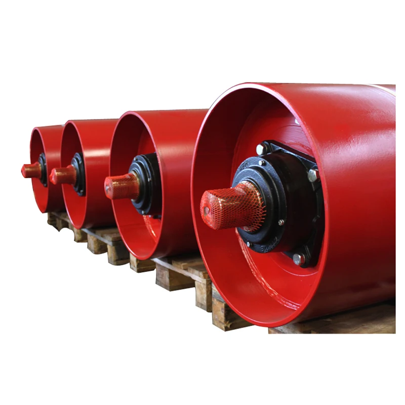 Q235 Steel Tail Bend Conveyor Roller Pulley of Belt Conveyor