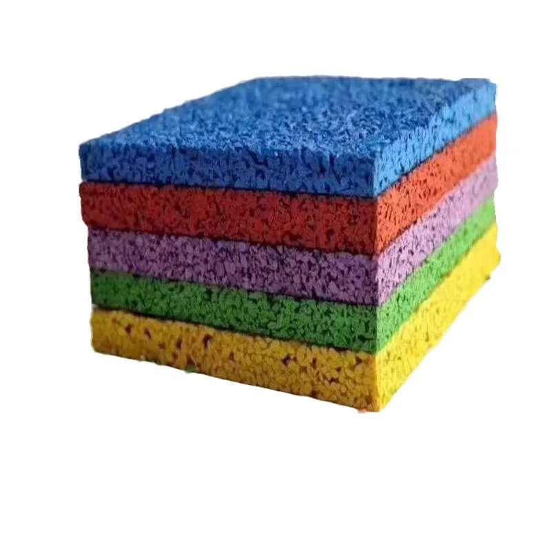 Outdoor Basketball Tennis Court Flooring EPDM Rubber Granules 1-4mm Supersafe Recycled Rubber Granule Outdoor Playground