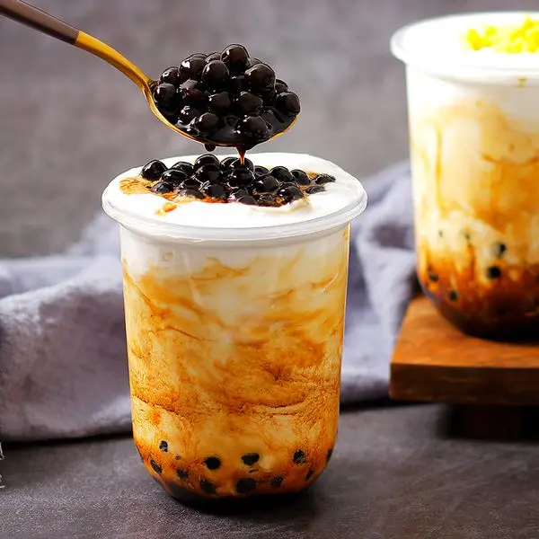 Instant tapioca pearls bubble tea taiwan boba thai boba tea recipe bubble tea supplies supplier Wholesale Ingredients