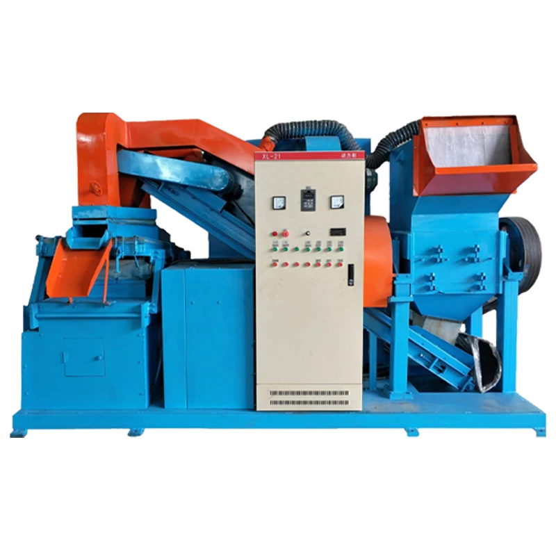 Automatic Metallurgy Equipment Scrap metal shredders Copper Wire Granulator and Separator Machine Copper Cable Recycling Machine