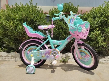 2024 wholesales new mini cycle 12 14 16 20 inch pedal exercise music Bike with training wheel for kids girls boys baby supplier