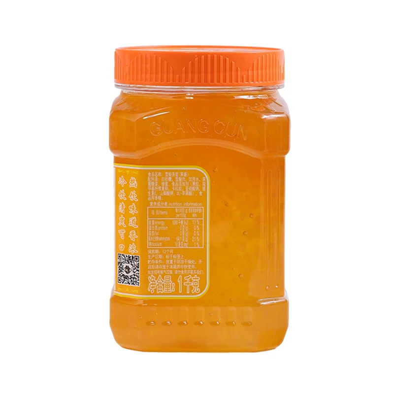 Оптовая продажа джем с фруктовым вкусом 930 г грушевое варенье для жемчужного молочного чая магазин фруктовый чай сырье