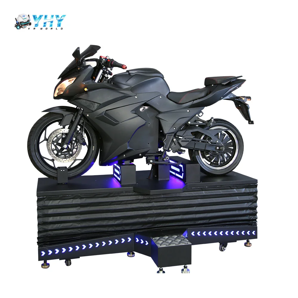 Shopping Mall Amsument Park Driving Game Machine Simulator Racing 9D Virtual Motorcycle