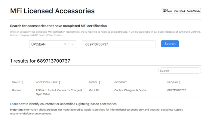 90 Degree 10Ft Charging Flat 3M Certified Certification Right Angel Mfi Cable To Light-Ning For Iphone