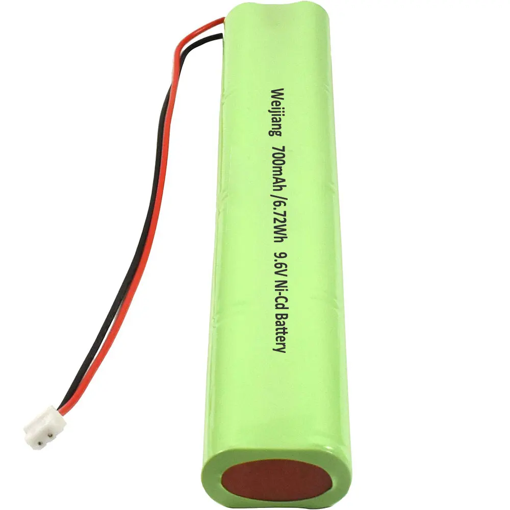 Emergency Exit Light Battery Compatible with Unitech BBAT0043A Lithonia ELB-B003 ELB-B004 BAT9.6V700 AA700MAH AA900MAH
