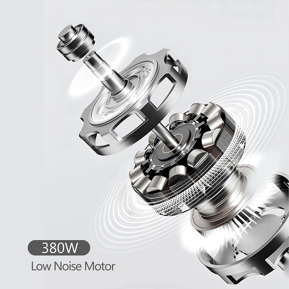 HD109 Ice Shaver Prevent Splash Electric Two Blades Snow Cone Maker Stainless Steel Shaved Ice Machine Commercial Ice Crushers