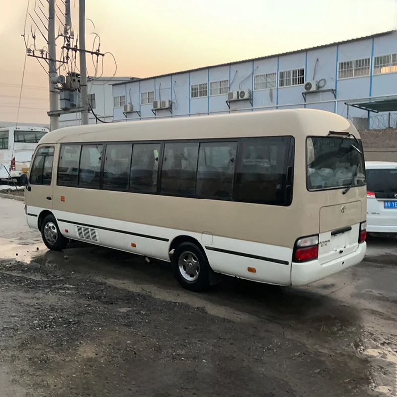 30 Seater Toyota Coaster Bus Diesel Engine Used Coaster Bus For Sale