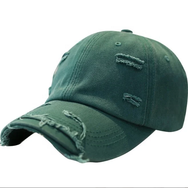 Fashion Custom 6 Panel 3D Embroidery Logo Baseball Sports Washed Dad Distressed Caps for Man Boys girls Womens hats wholesale