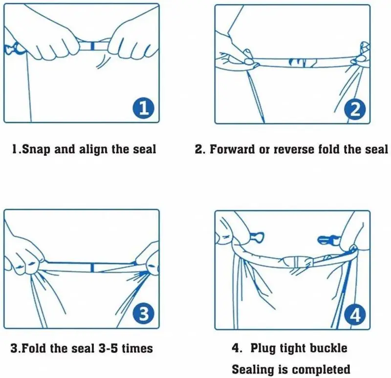 Lightweight 10 L Capacity Transparent Swimming Storage Waterproof Beach Dry Bag waterproof bags dry bag outdoor