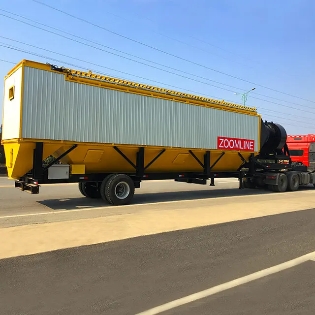 Asphalt Road Equipment 80t/h Mobile Mini Asphalt Plant For Sale