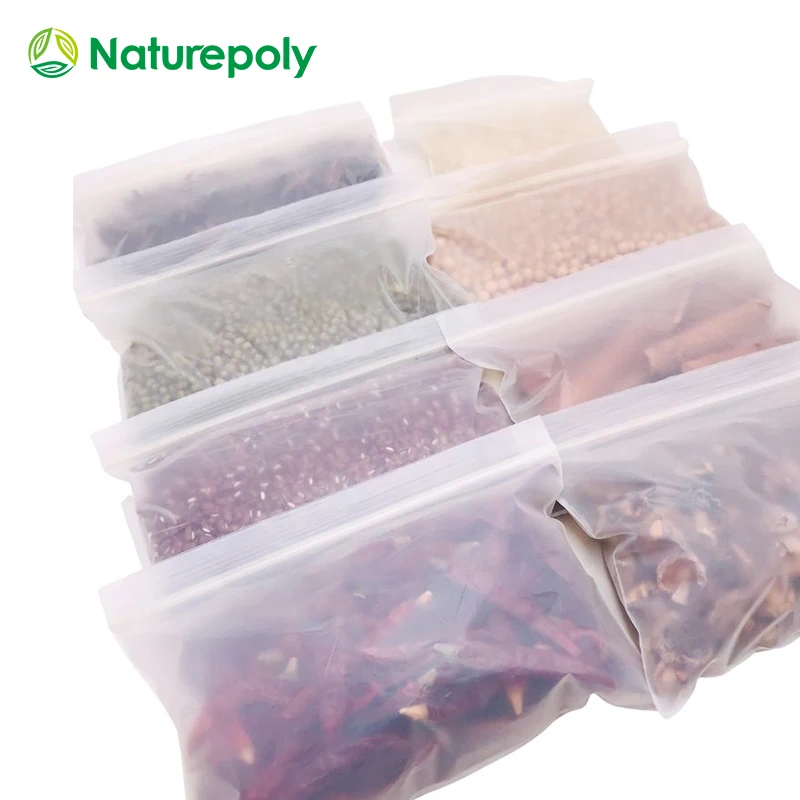 Free Sample Wholesale Custom Logo Compostable Disposable Biodegradable Sandwich Bag Resealable Snack Quart Food Storage Bags