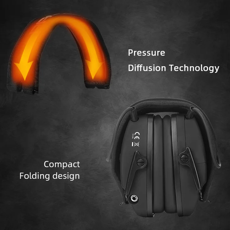 EM030 OEM Electric Ear muffs Bluetooth Electronic Hearing Protector Shooting Bluetooth hunting Sound-proof Headset earmuff