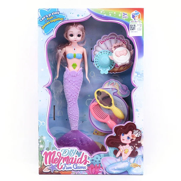 Wholesale Kids Girls Gift toys 14 inch vinyl fashion doll baby mini mermaid doll toy for sale