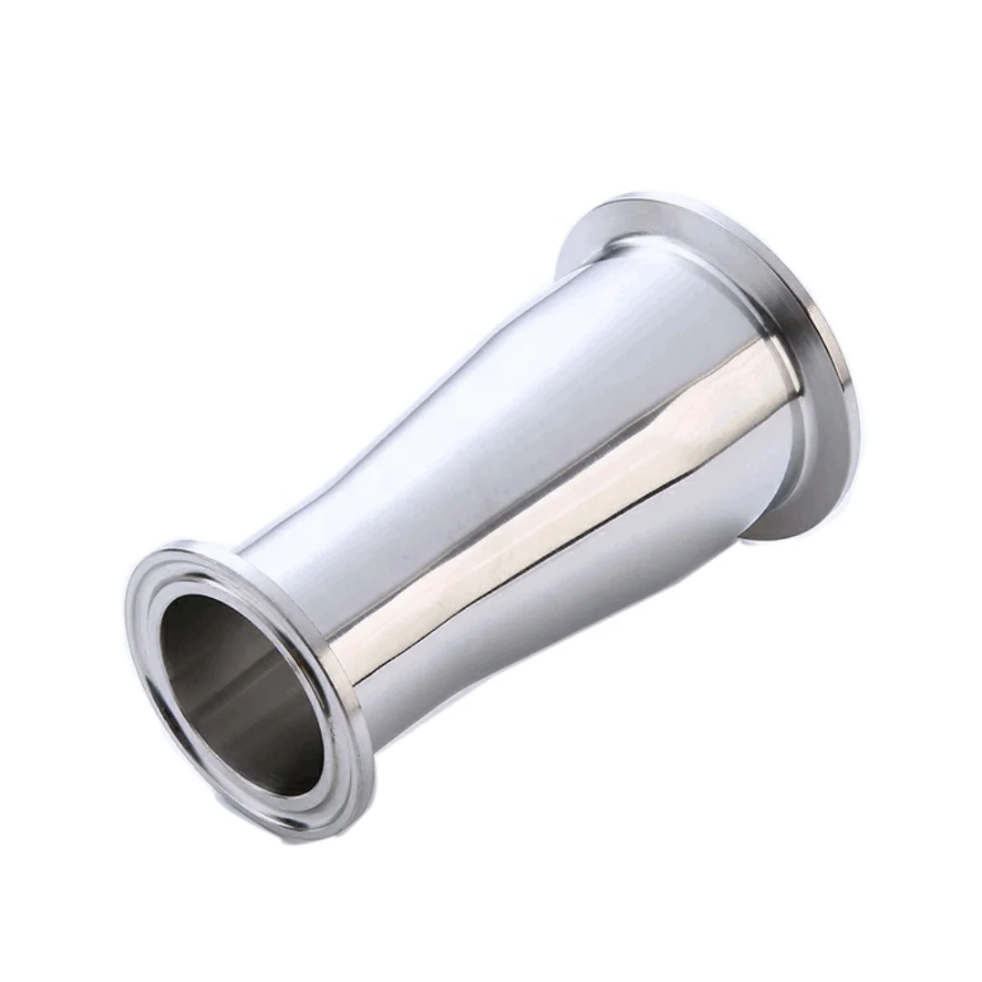 Stainless Steel 304 Quick Connector Clamp Sanitary SCH40 Concentric reducer