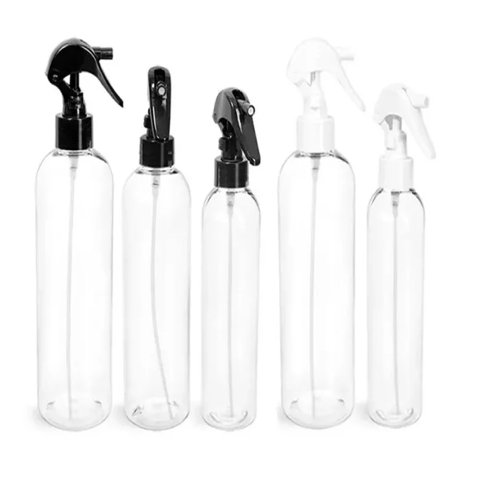 cosmetic packaging plastic water bottle with flip top cap for skin care packaging