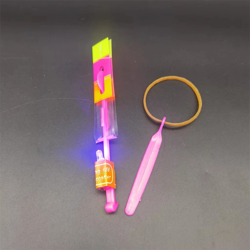 Wholesale magic plastic rocket led flying helicopter toy Flying toys for kids